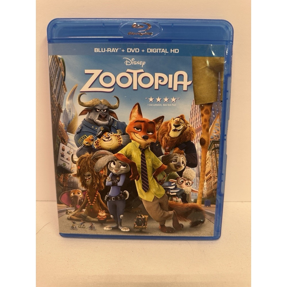 Zootopia Blu-ray Kids Movie Disney PG